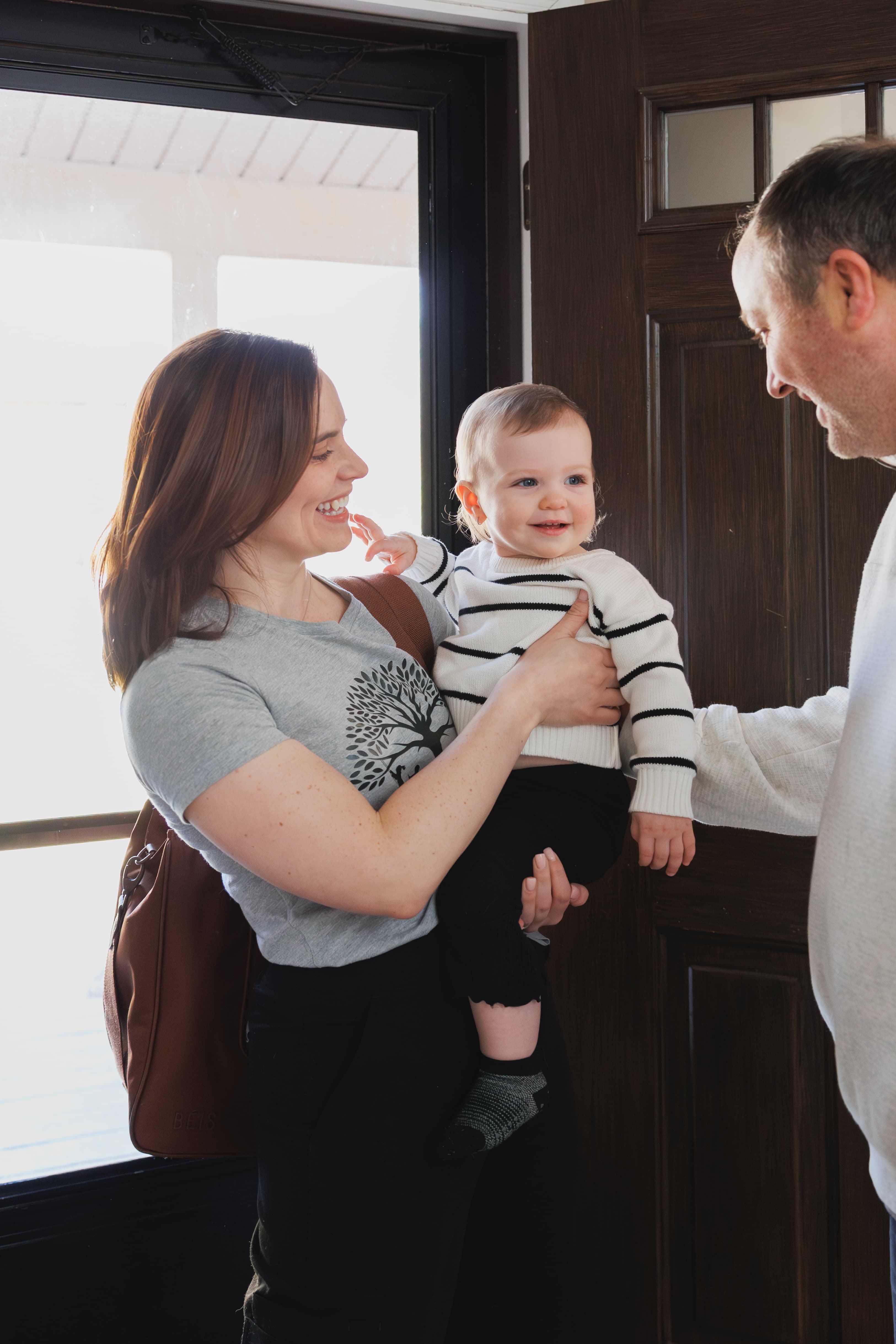 Pediatrician performing a well child check-up, supporting healthy growth and development